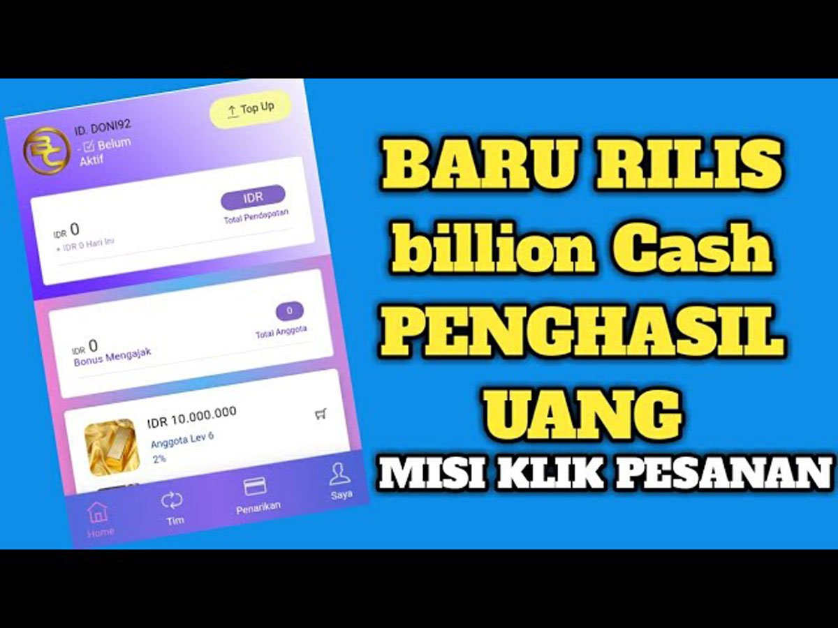 Billion Cash Penghasil Uang