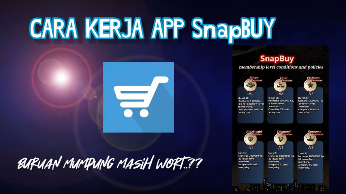 Snapbuy Penghasil Uang