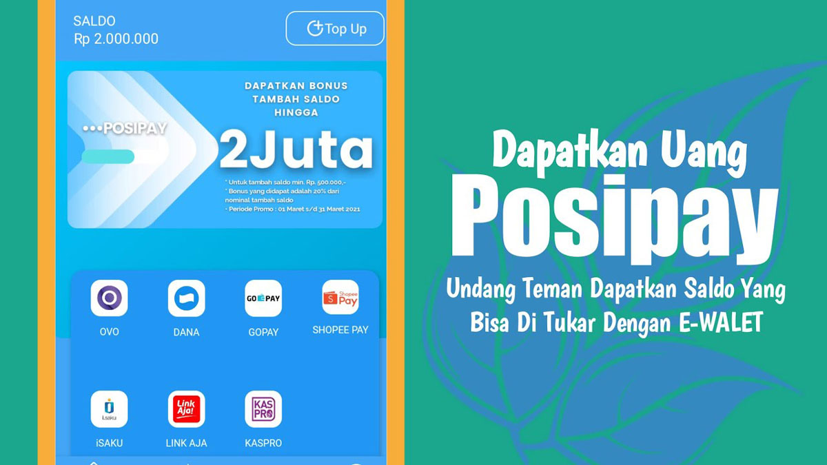 posipay penghasil uang